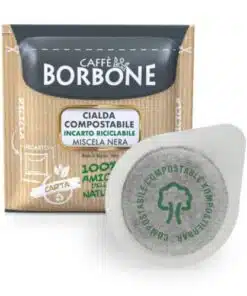 Cialde carta Borbone Nera